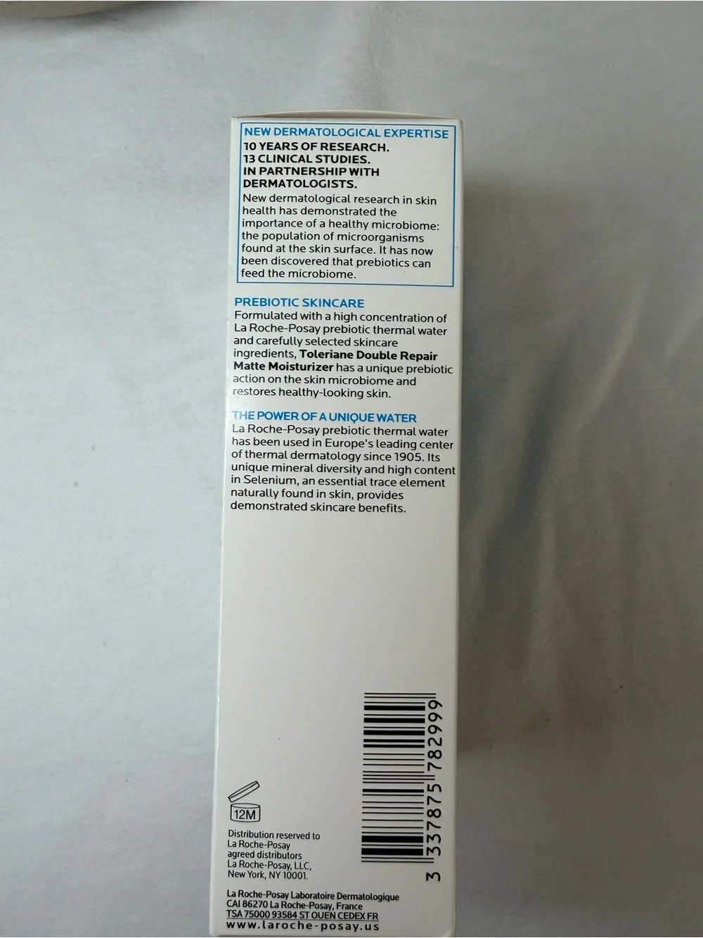 La Roche-Posay Toleriane Double Repair Matte Moisturizer - Light Blue